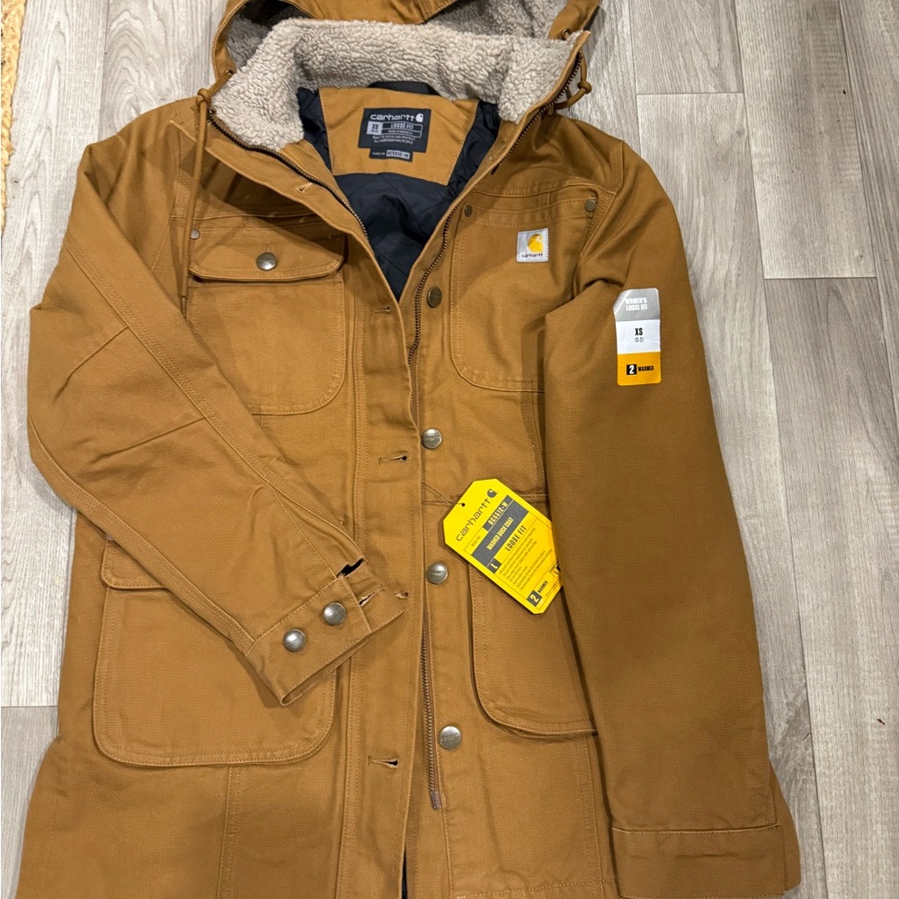Women’s duck down Carhartt Brown Jacket